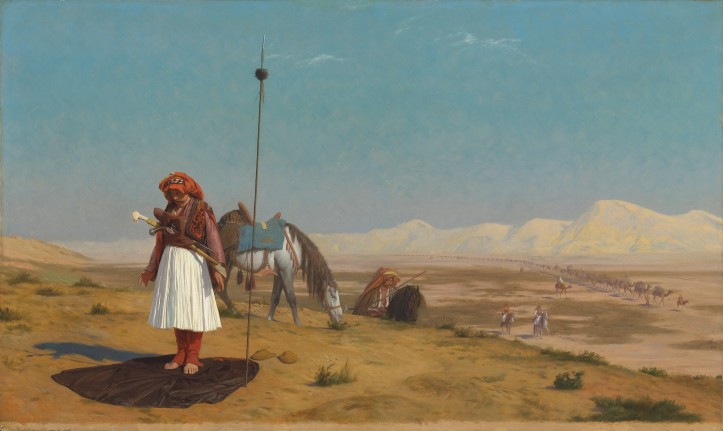 Jean-Léon Gérôme’s (1824–1904), Prayer in the Desert.jpg